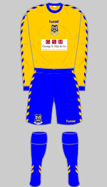 elgin city 2007-08 away kit