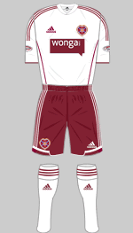heart of midlothian fc 2012-13 away kit