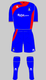 inverness caledonian thistle 2009-10 home kit