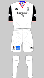 inverness caledonian thistle third kit 2013-14