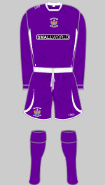 kilmarnock 2008-09 away kit