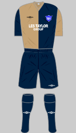 peterhead 2009-10 away kit