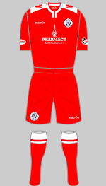 queen of the south 2016-17 2nd kit