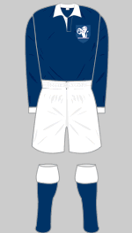 Raith Rovers 1946-47 kit