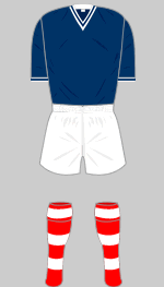 Raith Rovers 1960-61 kit