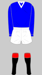 Rangers 1960-61 kit