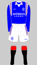 rangers strips through the years