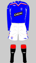 Rangers 2007-08 Kit