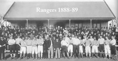 Rangers Change Kits - Historical Football Kits