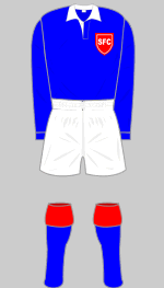 Stranraer FC 1960-61 kit