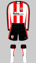 Southampton 2007-08 home kit