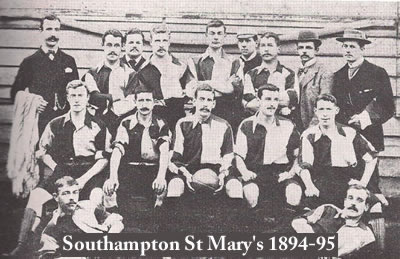 southampton st marys 1894-95 team group