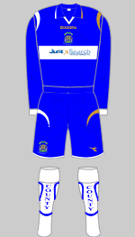 stockport county 2007-08 home kit