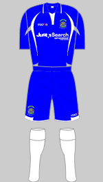 stockport county fc 2009-10 home kit