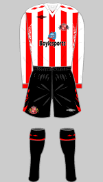 Sunderland 2007-08 home kit