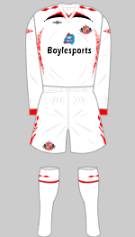sunderland 2007-08 away kit
