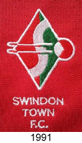 swindon town afc crest 1991