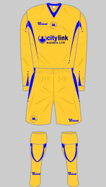 torquay united 2008-09 home kit