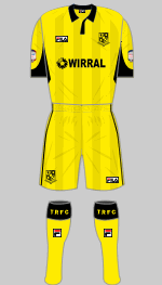 tranmere rovers fc 2012-13 away kit
