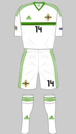 northern ireland 2018 white kit