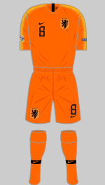 netherlands 2018 all orange kit