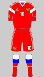 russia 2018 red strip