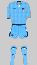 england 1987-89 third kit