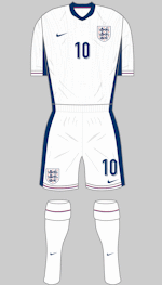 england 2024 1st kit white shorts