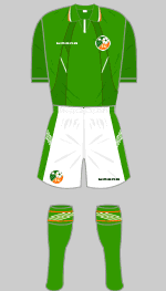 ireland 1994-95 home kit