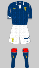 scotland 1991-94 kit