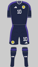 scotland 2022 1st kit blue kit