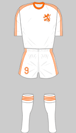 netherlands 1980 european championship white kit