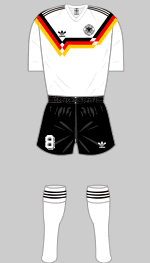 west germany 1988 european championship home kit