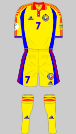 romania euro 2012 yellow kit
