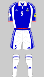 yugoslavia euro 2000 kit v netherlands