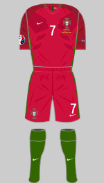 portugal euro 2016 1st kit
