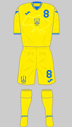 ukraine euro 2020 1st kit