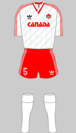 canada 1986 world cup change kit