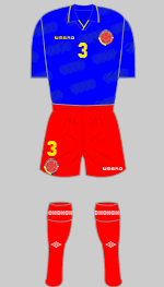 colombia 1994 world cup change kit