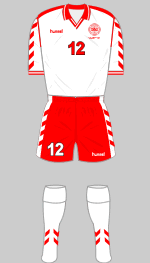 denmark 1998 world cup change kit