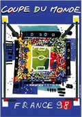 world cup 1998 poster