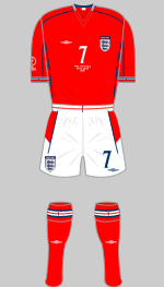 england 2002 world cup change kit