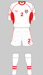 tunisia 2002 world cup change kit
