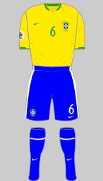 brazil 2006 world cup blue socks