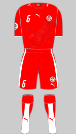 tunisia 2006 world cup red kit