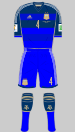 argentina 2014 world cup change kit