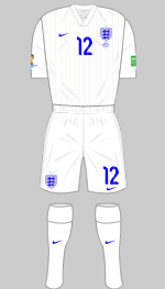 england 2014 world cup white kit