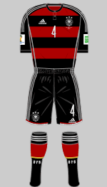 germany 2014 world cup change kit