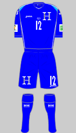 honduras 2014 world cup change kit