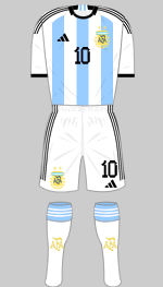 argentina 2022 world cup white shorts